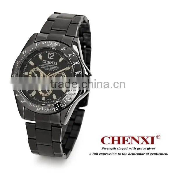 OEM ODM Small MOQ Gift Watches for Promotion Black Gun Silver Color Wristwatches Men Stainless Steel Watch Quartz Watches Man photo-2