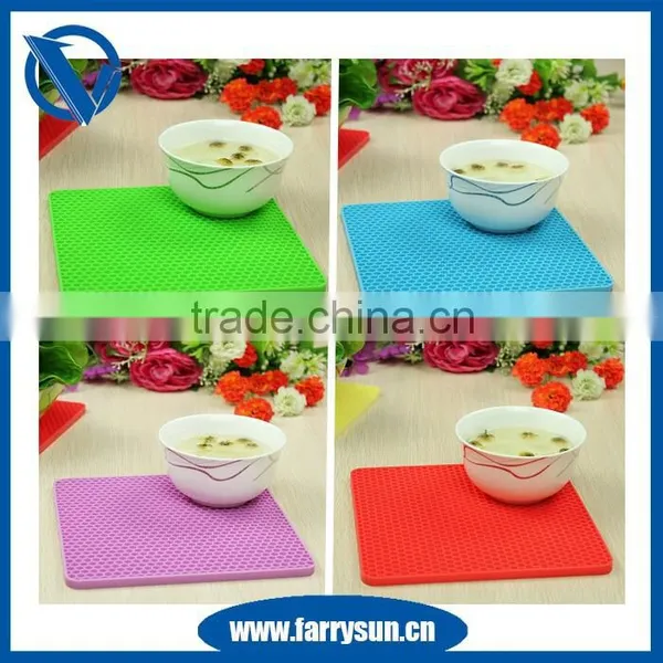 2015 Customized Kitchen Silicone Septa Heat/ Waterproof Silicone Mat photo-4