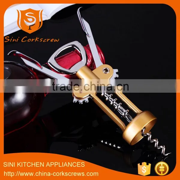 Zinc Alloy Wine Opener Winged Corkscrew