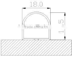 Aluminium Profile for LED Strip Light photo-3
