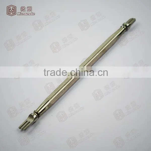 Pen Shaped Easy to Carry Wax Dabber Titanium Nail Dab Tool Stainless Steel Bright Gold Dab Wax Tool photo-2