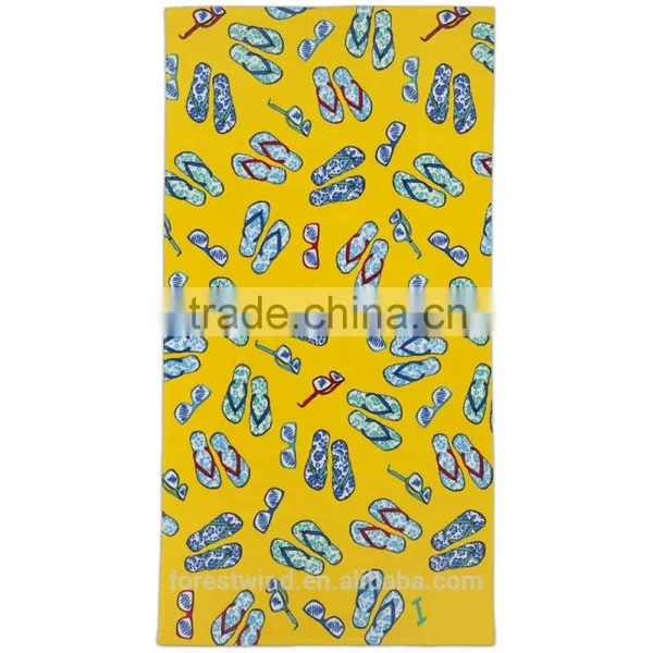Wholesaler Custom Silk Screen Print Beach Towel photo-2