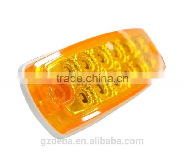 LED Clearance Side Marker Light Rectangular Waterproof LED Side Marker/Clearance Light for Trucks photo-2