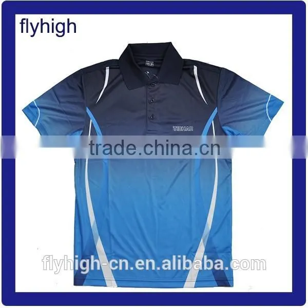 China Supplier Polyester Dry Fit Sports Shirts photo-2