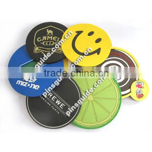 Smile Face Soft PVC Coaster photo-3
