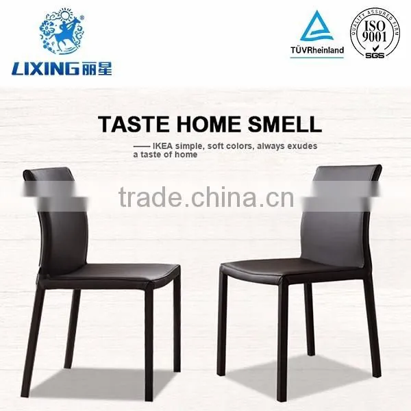 China Manufacturer Wholesale Upholstered PU Dining Chairs photo-2