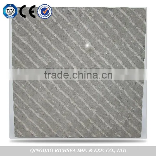 China Shape Beauty Blue Stone Chiselled Blue Limestone photo-4