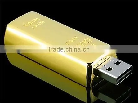 Gold Push-and-pull Usb Usb Drive Flash photo-4