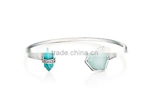 New York Best Selling Simple Natural Stone Boho Bracelet/ photo-3