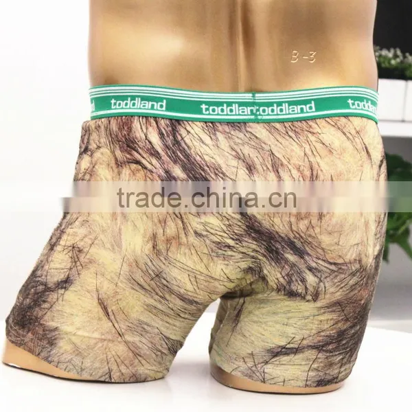 Custom Digital Print Boxer Shorts With Logo in Waistband Mens Underwear Quality Choice photo-3