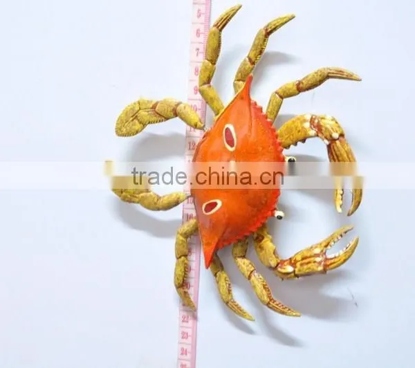 6 Inch Plastic Crab Magnetic Souvenir Fridge Magnet photo-3
