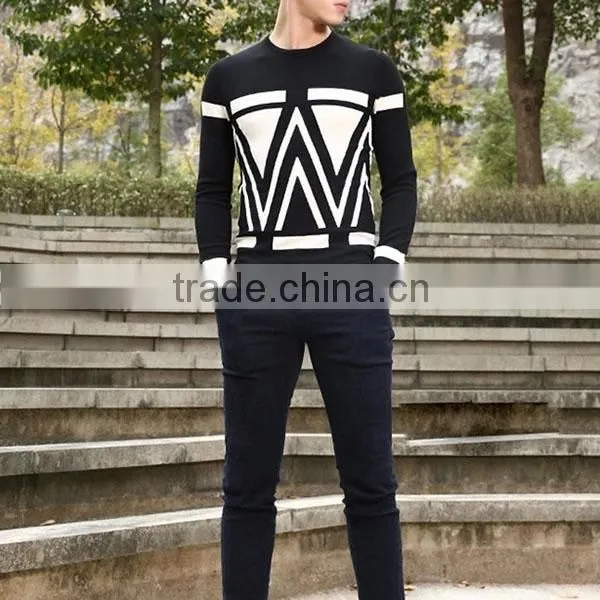 New Leisure Men's Fashion Boutique Men Sweater for Argyle Sweater for Men photo-5