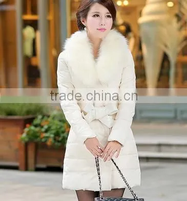 White Cotton Coat Lady Coat
