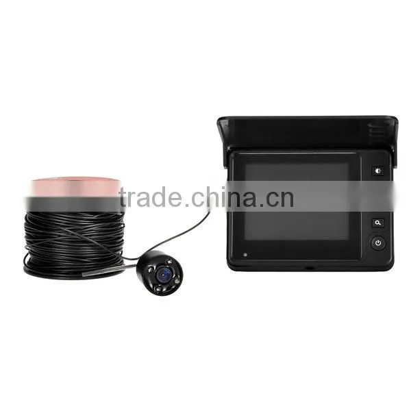 3.0'' LCD Monitor Best Underwater Fishing Video Camera With LED and 50m Cable photo-3
