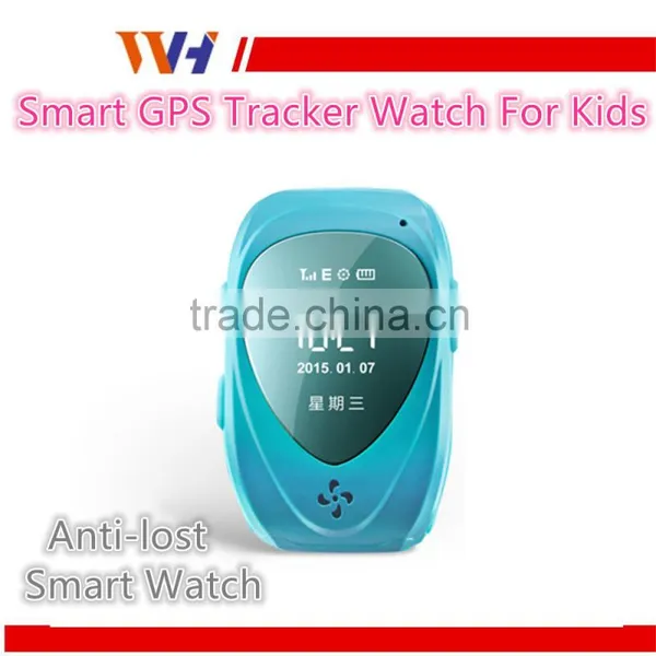 GSM GPRS GPS Locator Tracker Anti-Lost Child Guard for IOS Android Smart Kid Wrist watch