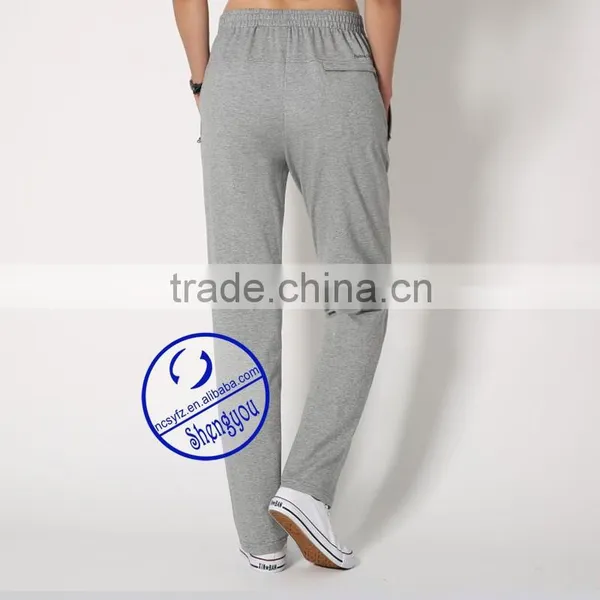 2015 Custom Mens Sport Jogger Pants Grey Color Wholesale Sweatpants photo-6
