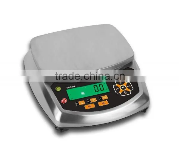OIML Weighing Counting Scale Rs232c IP67 Waterproof, 304 Stainless Steel, Yellow/red/green/blue/white Color Backlight photo-4