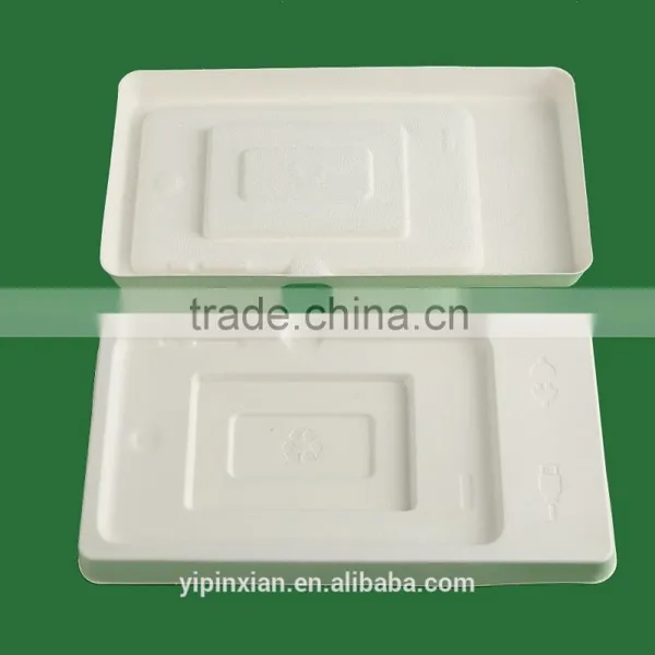 Wholesale Wet Pressing Molded Pulp Packaging,disposable Biodegradable Jedec Tray Quality Choice photo-4