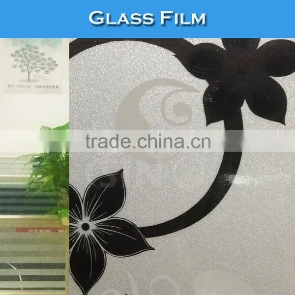 BL25 Self Adhesive Decorative 3D Glass Clear Window Tint photo-3