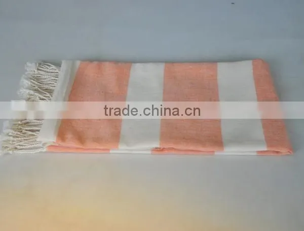 100% Cotton Turkish Towel Bath Hamam Fouta Peshtemal Pestemal Towel photo-5