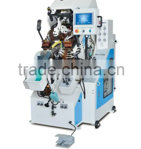 9 Pincers Computer Memory Control Automatic Toe Lasting Machine