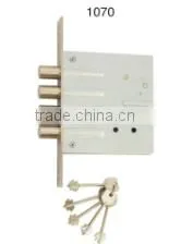 East Europe Leaf Keys Mortise Lock Body