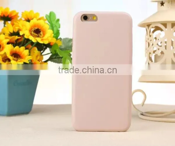 Solid Color PU Mobile Phone Back Case For IPhone 6s Plus photo-4