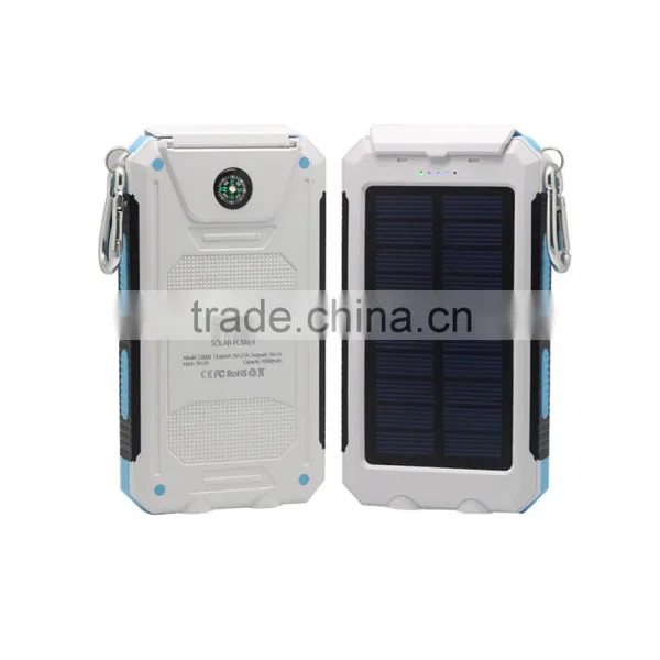 Universal Portable Compass Usb 8000mah Waterproof Mobile Phone Powerbank photo-2