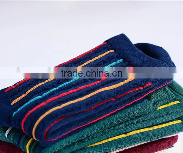 Simple Stripe Socks Wool Socks Sports Socks Street Fixedgear Socks photo-3