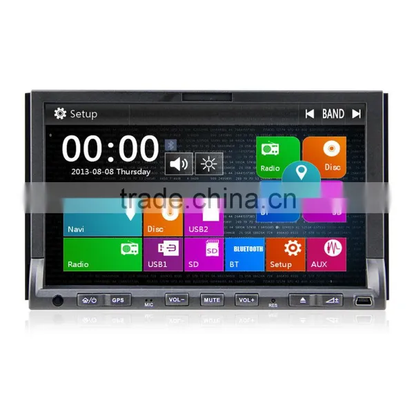Winmark 7 Inch 2 Din Car DVD Player With Touch Screen Wince 6.0 Dual Core Wifi 3G GPS Bluetooth Digital TV Input Universal