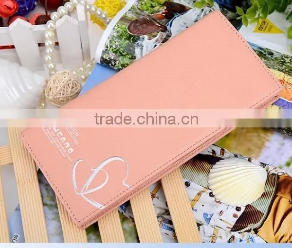 Hot Sales New Fashion Delicate Design Genuine/pu Leather Lady Wallet With Customizde Logo photo-6
