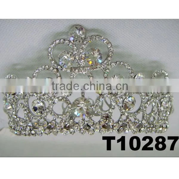Bridal Rhinestone Tiara Wedding Hair Bridal Crown