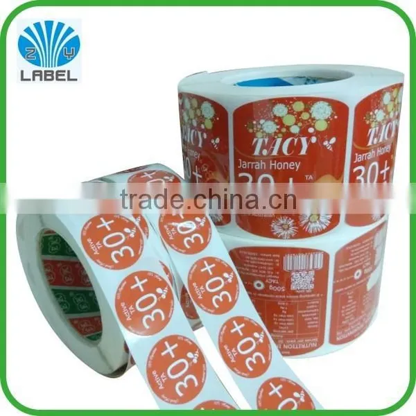 Custom Adhesive Sticker Printing, Manufacturing Glossy Self Adhesive Label. photo-3