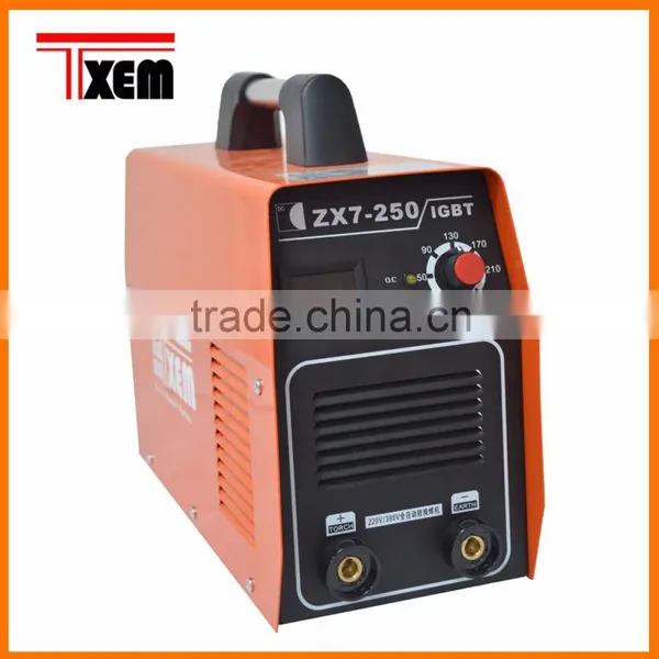 High Efficiency ZX7/ARC-250 Inverter DC Arc Welder Machine