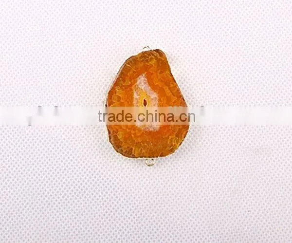 Colorful Natural Agate Bullet , Cross Handicraft Ornaments photo-2