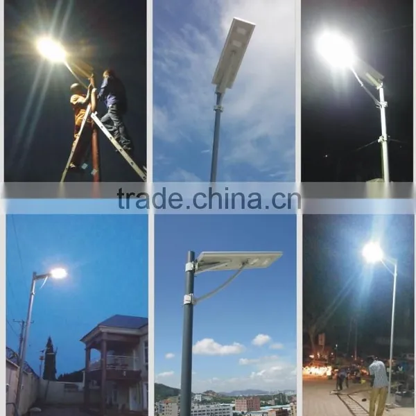 20W Energy Saving PIR Motion Sensor Led Solar Street Light photo-5