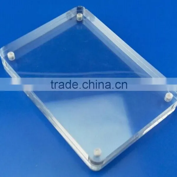4 Sided Acrylic Magnetic Photo Frame,ISO Factory Product photo-2