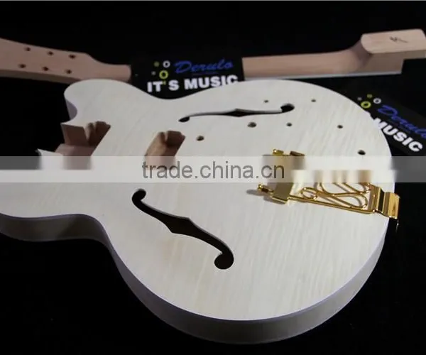 Wholesale Made In China Custom Design Unfinished Diy Guitar Kit photo-3