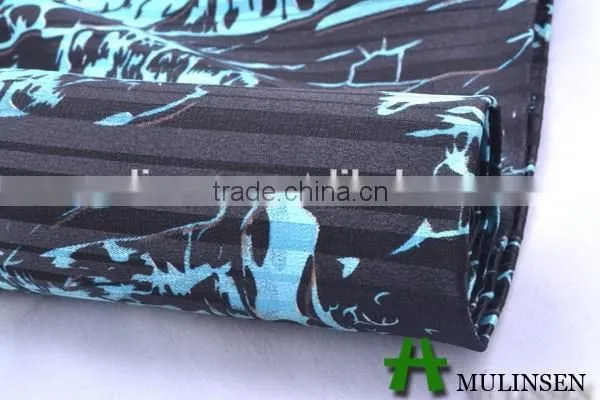 Mulinsen Manufacturer Stretch With Twist Cheap Satin Fabric Composition photo-2