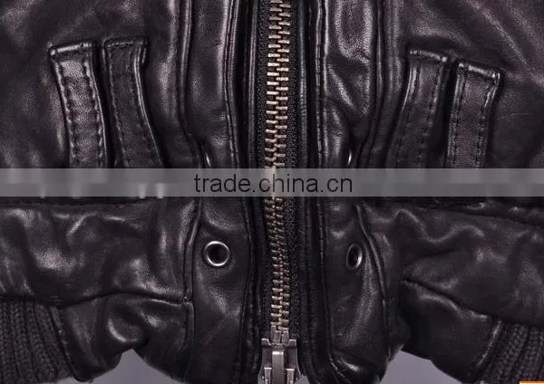 MEN HORSE LEATHER WASHING JACKET photo-5