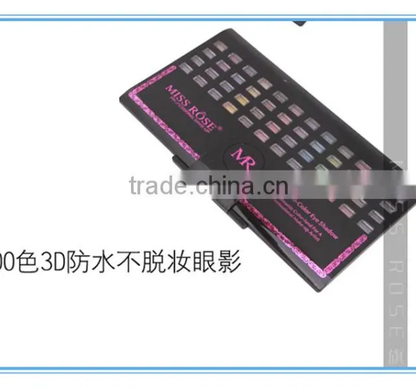 2015 Hot Sale 100 Fashion Color Professional Miss Rose Eyeshadow Palette /miss Rose Make up Kit With MSDS photo-2