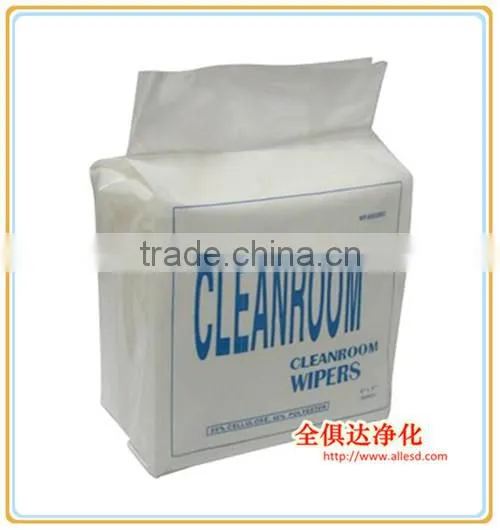 Laser Cut Polyester Cleanroom Wiper for Industrial Use photo-4