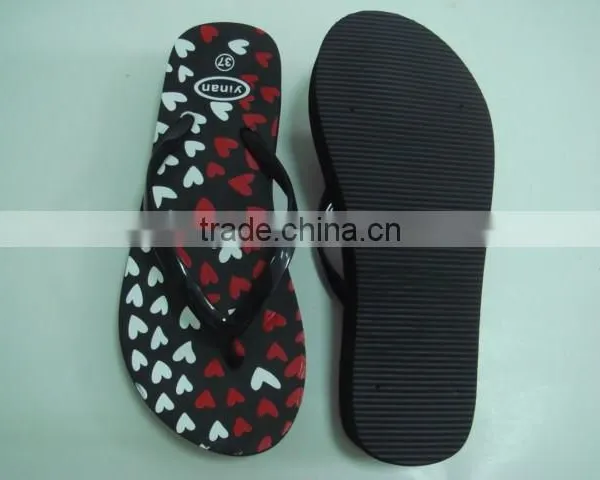 663 LOULUEN China New Model Women EVA PVC Printed Slippers photo-3