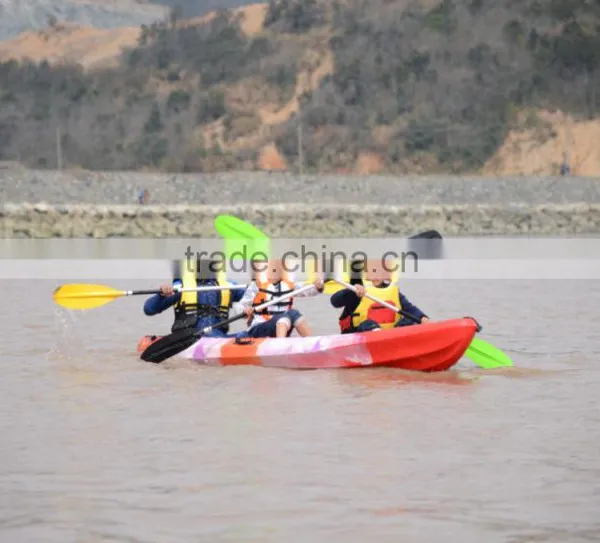 Sit on Top Rotomold Kayak,3person Kayak,plastick Kayak ,racing Kayak photo-2