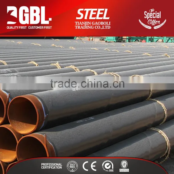 Spiral Welded Steel Pipe 3lpe pe Coated Steel Pipe photo-2