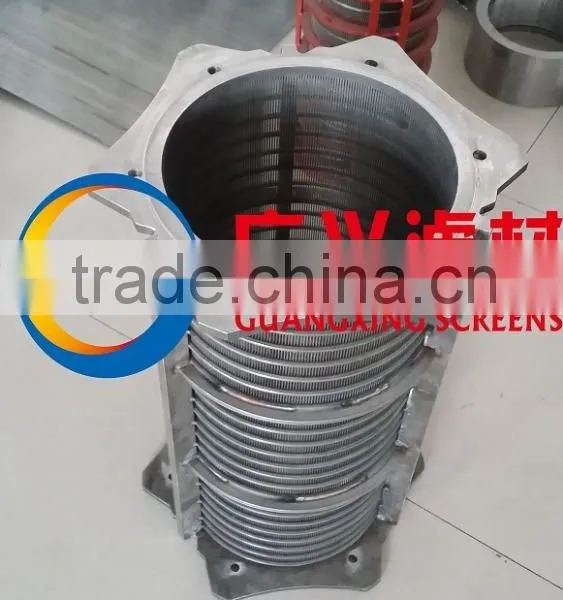 Wedge Wire Rotary Drum Screen Trommel for Pond Fish photo-5