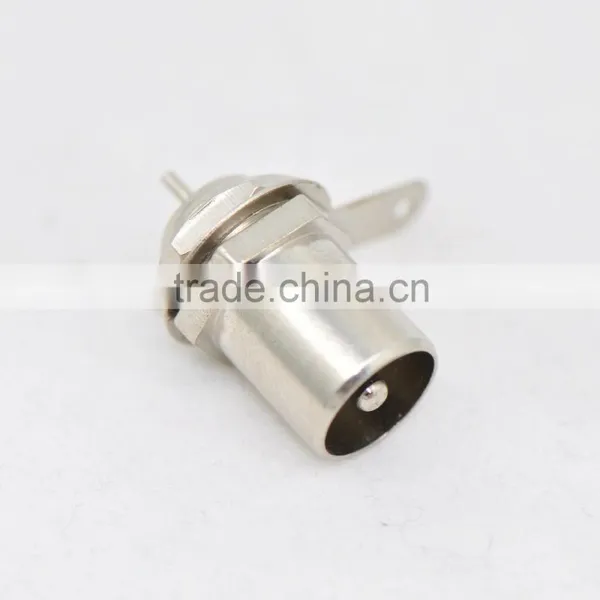 5902 PAL Connector PAL Male BULKHEAD FRONT PANEL MOUNT With Nut and Washer