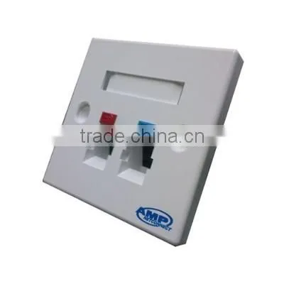 Cat 5e Rj45 Fiber Optic Faceplates photo-3