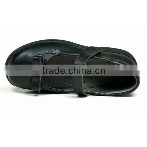 Wholesale Cheap Teenage Girls Flat Back to School Fitkids Shoes With Bow Knot photo-5