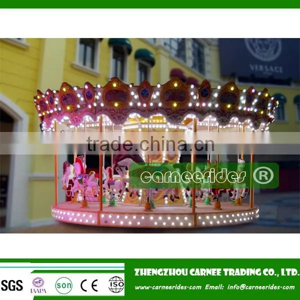 Electrical Music Outdoor Carousel Equipment photo-3